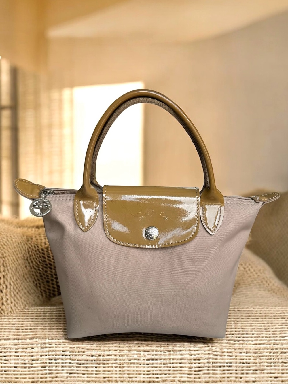 Longchamp Modele Depose Mini Tote Bag Handbag